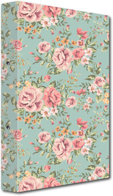 Nourish Cardboard Punchless File Folder(Set Of 1, Retro rosees)