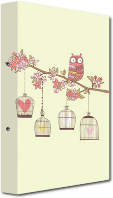 Nourish Cardboard Punchless File Folder(Set Of 1, Yellow)