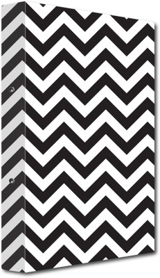 Nourish Cardboard Punchless File Folder(Set Of 1, Black-And-White)