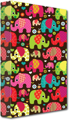 Nourish Cardboard Punchless File Folder(Set Of 1, Elephant green)