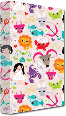 Nourish Cardboard Punchless File Folder(Set Of 1, Sunsign patterns)