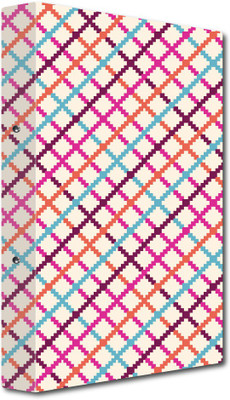 Nourish Cardboard Punchless File Folder(Set Of 1, Zigzag diamond)