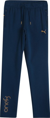 PUMA Track Pant For Boys(Blue, Pack of 1)