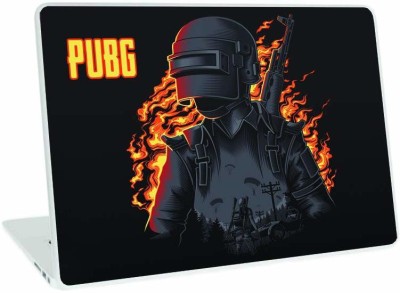 Galaxsia PUBG Laptop Skin Sticker Cover Case Decal Protector Fits for Any vinyl Laptop Decal 15.6