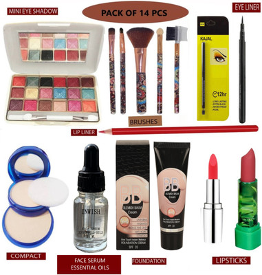 INWISH All In One Professional Makeup combo Set Of 14(14 Items in the set)