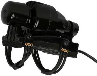 MCP Healthcare Hand Massager Black Electric Handheld Double Speed Floating Action Massager for head & body pain relief (Multicolour) Massager