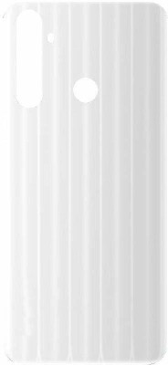 Spares4ever Realme Realme 6i White Back Panel(White)