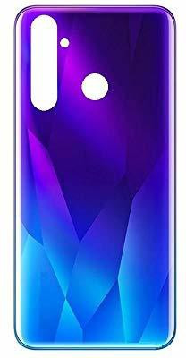 Spares4ever Realme Realme 5 Pro Blue Back Panel(Blue)