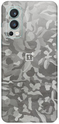 Orgic India OnePlus Nord 2 Mobile Skin(Camo Silver)