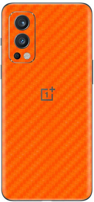 Orgic India OnePlus Nord 2 Mobile Skin(Carbon Orange)