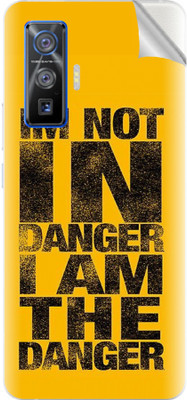 Snooky vivo iQOO5 Pro 5G Mobile Skin(Yellow)