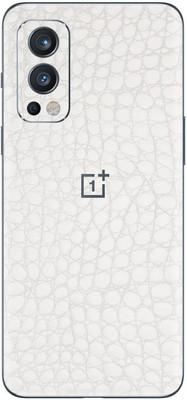 Orgic India OnePlus Nord 2 Mobile Skin(White Leather)
