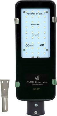 JARD ENTERPRISE 36 watt Ip 65 waterproof Led street light with wall mount clamp - white Flood Light Outdoor Lamp(White)