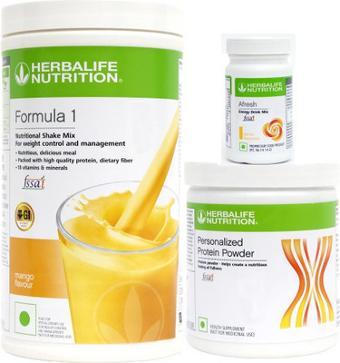 Herbalife Nutrition FORMULA 1 MANGO 500g WITH PROTIEN POWDER 200g +AFRESH LEMON 50g SET OF 3PCS Protein Shake(750 g, MANGO+PROTIEN+LEMON) Herbalife Nutrition FORMULA 1 MANGO 500g WITH PROTIEN POWDER 200g +AFRESH LEMON 50g SET OF 3PCS Protein Shake(750 g, MANGO+PROTIEN+LEMON)