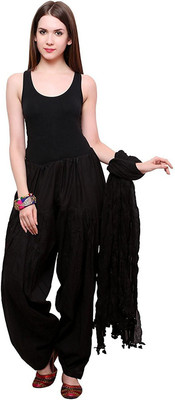 caaspy Cotton Blend Solid Salwar