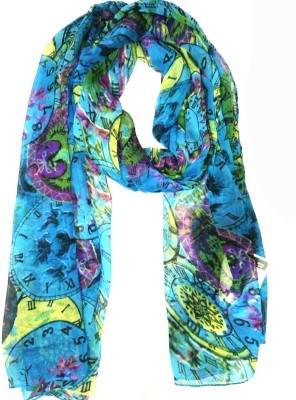 Sam Inc Printed Chiffon Women Scarf