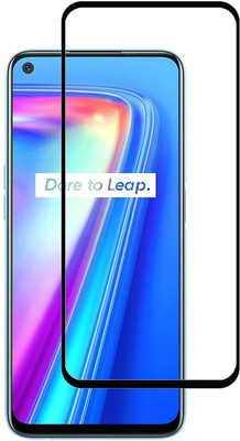 VDAT Edge To Edge Tempered Glass for Realme 8i, realme 8i(Pack of 1)