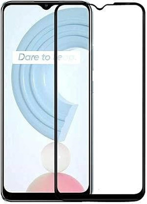 Hyper Edge To Edge Tempered Glass for realme C21Y(Pack of 1)