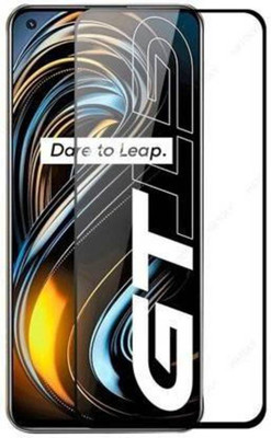 DMJHP Edge To Edge Tempered Glass for Realme GT ME 5G(Pack of 1)