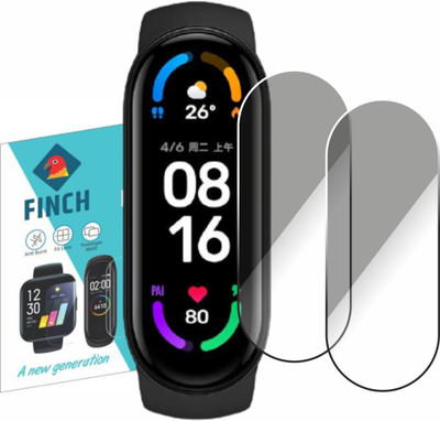 FINCH Screen Guard for Mi Band 6(Pack of 2)