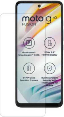 DMJHP Tempered Glass Guard for Moto G40 Fusion(Pack of 1)