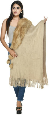 manra Wool Blend Poncho