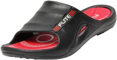 FLITE Men Slides(Black , 9)