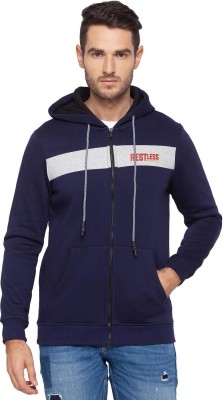 Spykar Full Sleeve Solid Men Sweatshirt