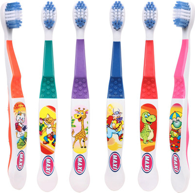 Maxi Dolls Junior Soft Toothbrush(Pack of 6)