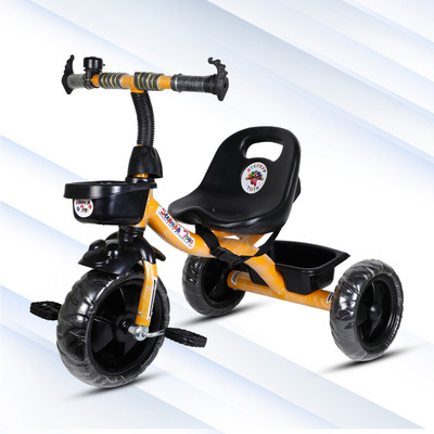 Stepupp Grow STP G YELLOW FRONT AND BACK BASKET FOR BABY-01 Tricycle(Yellow)