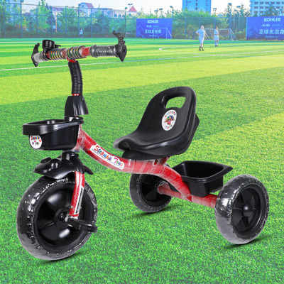 Stepupp SP G RED FRONT AND BACK BASKET FOR TODDLERS-03 Tricycle(Red)