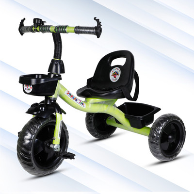 Stepupp Grow G GREEN FRONT AND BACK BASKET FOR BABY-01 Tricycle(Green)