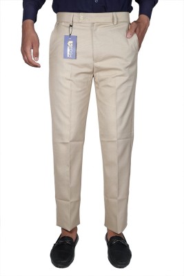 posh exclusive for men Regular Fit Men Beige Trousers