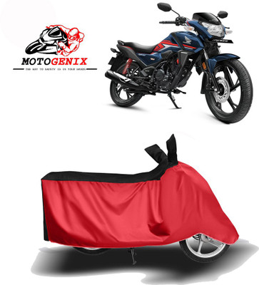 Amozkart Two Wheeler Cover for Honda(SP 125, Red, Black)