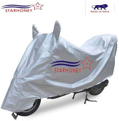 STARHHONEY Waterproof Two Wheeler Cover for JAWA(Standard 350, Silver)