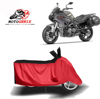 MOTOGENIX Two Wheeler Cover for Benelli(TNT 600 GT, Red, Black)