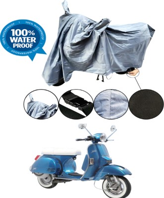 RONISH Waterproof Two Wheeler Cover for LML(Star Euro 150, Grey)