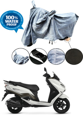 RONISH Waterproof Two Wheeler Cover for Suzuki(Burgman Street, Grey)