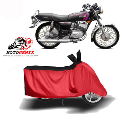MOTOGENIX Two Wheeler Cover for Yamaha(RXG, Red, Black)