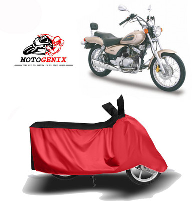 MOTOGENIX Two Wheeler Cover for Yamaha(Enticer, Red, Black)