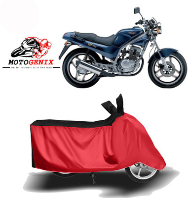 MOTOGENIX Two Wheeler Cover for Kinetic(GF 125, Red, Black)
