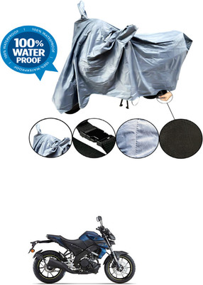 MMSSTAR Waterproof Two Wheeler Cover for Yamaha(MT 15, Grey)