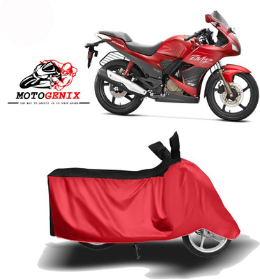 MOTOGENIX Two Wheeler Cover for Hero(Karizma ZMR, Red, Black)