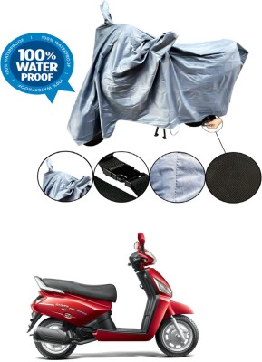 RONISH Waterproof Two Wheeler Cover for Mahindra(Gusto 125, Grey)