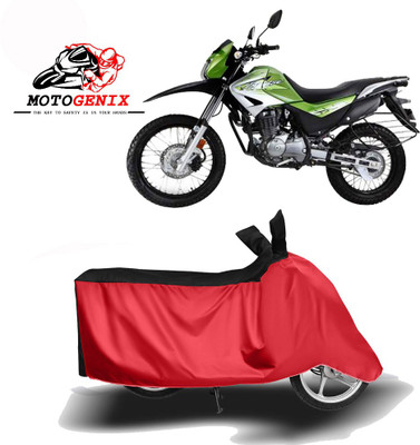 MOTOGENIX Two Wheeler Cover for Hero(Impulse, Red, Black)