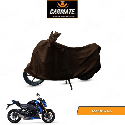 CARMATE Waterproof Two Wheeler Cover for Suzuki(GSX-S1000 ABS, Brown)