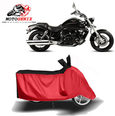 MOTOGENIX Two Wheeler Cover for Hyosung(Aquila Pro 650, Red, Black)