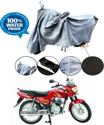 RONISH Waterproof Two Wheeler Cover for LML(CRD, Grey)