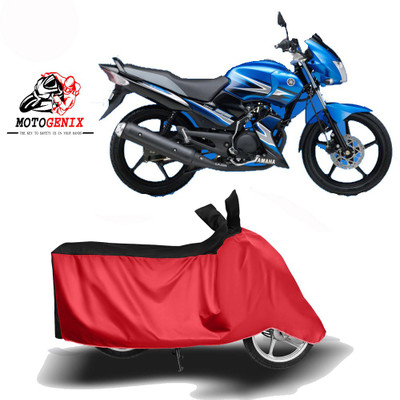 MOTOGENIX Two Wheeler Cover for Yamaha(Gladiator SS, Red, Black)
