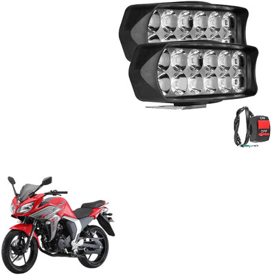 COMICAL HIGH QUALITY SUPER BRIGHT WATERPROOF DUAL ROW LED LIGHT WITH ON/OFF BUTON-222 Headlight Motorbike LED for Yamaha (12 V, 16 W)(Fazer)